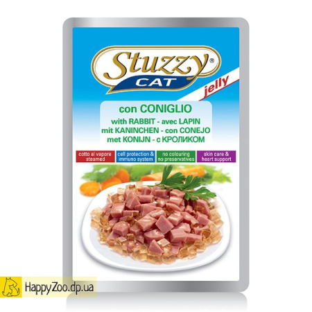 Stuzzy Cat Rabbit Штузи Кэт Кролик корм для кошек в желе