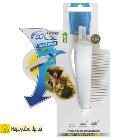 FoOlee Easee Short/Long Pro31 Comb сменная насадка-расческа, для средней и длинной шерсти, 31 зубец, длинные и короткие