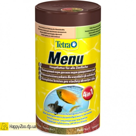 Корм для рыб Тetra MENU 4в1 Корм для рыб Тetra MENU 4в1